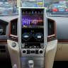 Toyota Land Cruiser 200 10.2015+ (для топовых комплектаций с круговым обзором, 4-х зонный климат, поодержка мониторов заднего ряда) CARMEDIA ZF-1829H-DSP-X6-64 Tesla-Style (RK PX6 6x2.0 Ghz, 4Gb Ram, 64 Gb ROM, DSP) Штатное головное мультимедийное устройс