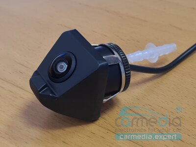 Универсальная автомобильная камера с омывателем высокого разрешения CARMEDIA ZF-7507AQUA-AHD1080P25HZ-CVBS (врезная под фрезу, с омывателем, заднего обзора)