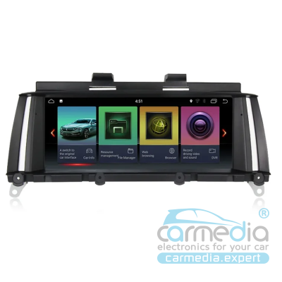 BMW X3 2011-2013 F25 (CIC) CARMEDIA MKD-B1015-P6 Android 8.1 Штатное головное мультимедийное устройство