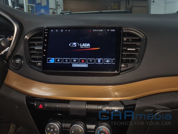 LADA Vesta 2023+ CARMEDIA OEW-9001-S10-4G-DSP-10 Android 10 Штатное головное мультимедийное устройство