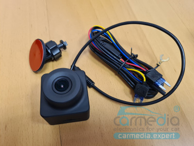 Wi-Fi видеорегистратор миниатюрный 4K Ambarella A7 CARMEDIA CM-105W​F FHD 1080P (установка лобовое стекло, регулируемый кронштейн)