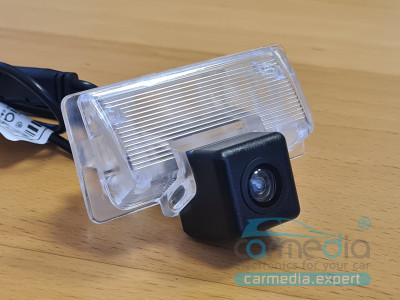 Nissan Almera, Sentra (с 2015 г.в.) CARMEDIA CM-AVG-NIS05 CCD-sensor Night Vision (ночная съёмка) с линиями разметки (Линза-Стекло) Цветная штатная камера заднего вида