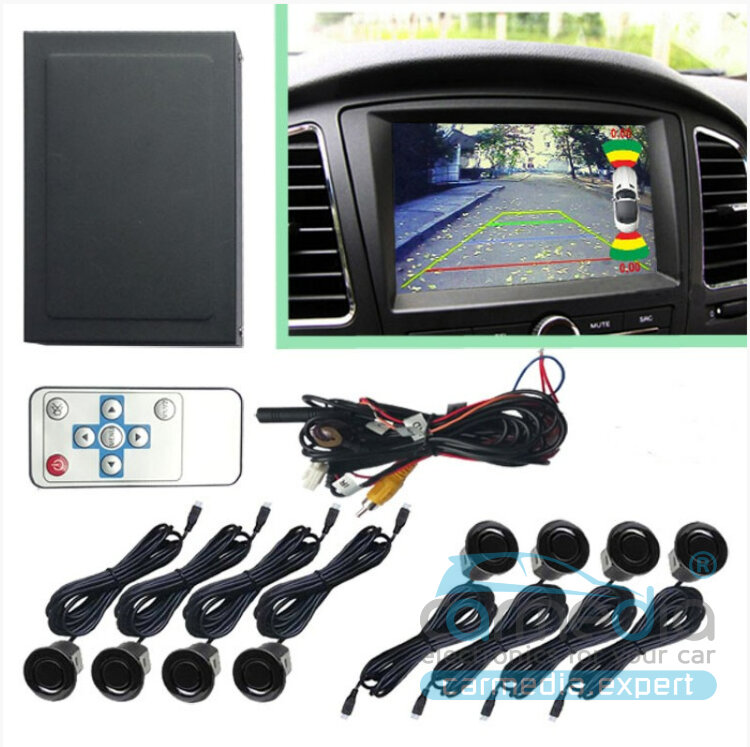 Парктроник для Андроид Магнитолы 8 Датчиков