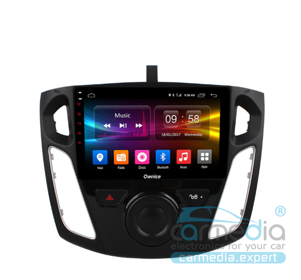 Ford Focus 2011+ CARMEDIA OL-9202-P6-10 DSP Android 10 Штатное головное мультимедийное устройство