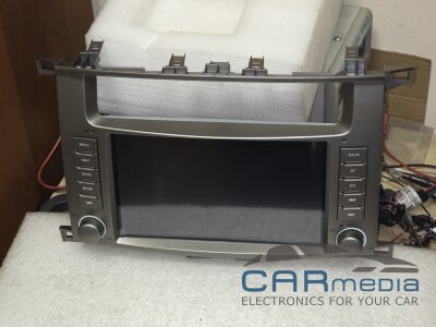 Toyota Land Cruiser 100 2002-2007 (поддерживает заводской усилитель) CARMEDIA MKD-8083-S10-DSP-4G 6-128 (без DVD) Android 12 Штатное головное мультимедийное устройство