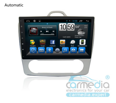 Ford Focus II 2004-2011 с климат-контролем CARMEDIA KR-1060-T8 Штатное головное мультимедийное устройство на OC Android 9.0