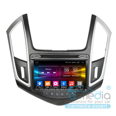 Chevrolet Cruze 2013-2015 CARMEDIA KD-8087-P6-9 DSP Android 9.0 Штатное головное мультимедийное устройство