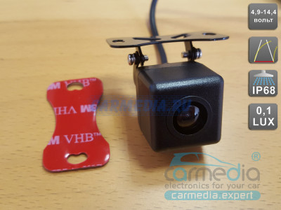 Универсальная автомобильная камера с динамическими линиями высокого разрешения CARMEDIA CM-7566С-IPAS (регулируемый кронштейн)
