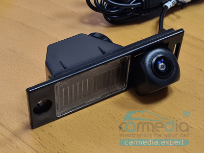 Kia Ceed (с 2019г.в. по настоящее время) CarMedia CMD-AVG-KI17 CCD-sensor Night Vision (ночная съёмка) с линиями разметки (Линза-Стекло) Цветная штатная камера заднего вида