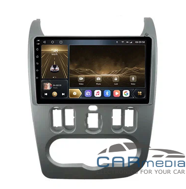 Renault LOGAN / SANDERO (с 2014г.в. по 2019г.в.) CARMEDIA SF-9944-S10-4G-DSP-10 Android 10 Штатное головное мультимедийное устройство