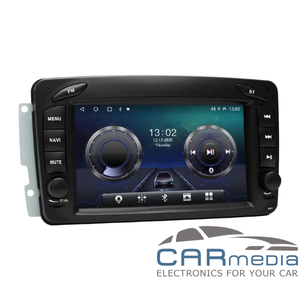 Mercedes G класс W463 2001-2006, C класс W203, CLK C209/W209, Vito, Viano CARMEDIA MKD-7108-S10-DSP-4G Android 13 Штатное головное мультимедийное устройство