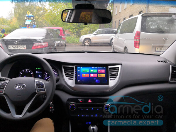 Hyundai Tucson 2016+ (все комплектации) CARMEDIA MKD-8085-P5-8 Штатное головное мультимедийное устройство