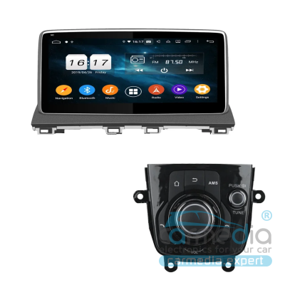  Mazda3 10.2013+ (поддержка заводской камеры и бортового компьютера) CARMEDIA KD-1118-P5-4G DSP Штатное головное мультимедийное устройство на OS Android 10