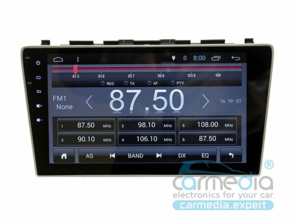 Honda CRV III 2006-2012 (RE) CARMEDIA QR-1023-T8 Штатное головное мультимедийное устройство на OC Android 9.0