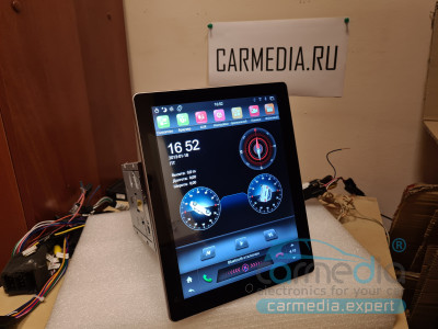  Установка II DIN (универсальная) вертикальное/горизонтальное положение дисплея CARMEDIA KD-97006-P6-4G DSP Штатное головное мультимедийное устройство на OS Android 10