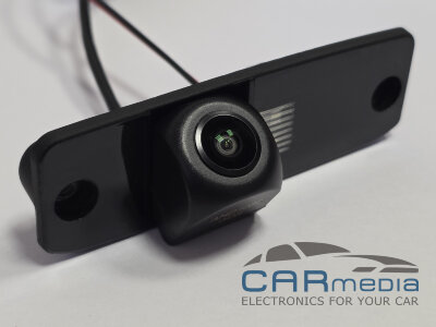 Hyundai/Kia (по списку совместимости в описании) CARMEDIA WDR-7237H2K-AHD1080P/720P-2K Цветная штатная камера заднего вида разрешения 2K для автомобилей в планку над номером