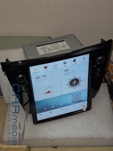 Nissan X-Trail 2014-2021 (T32), Qashqai 2014-2021 (T32) с климат-контролем (круговой обзор не поддерживает) CARMEDIA ZF-1209A-Q6-DSP-8-128-LTE Tesla-Style (Android 11.0, 8x2.0 Ghz, 8Gb Ram, 128Gb ROM, SL4745 FM, TDA 7850, DSP6ch, Bluetooth 5.0, Glonass&gp