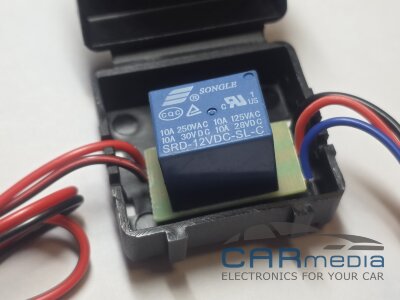 Электронный фильтр питания CARMEDIA FILT-B2W позволяет избежать помех на экране при установки камеры заднего вида или другого дополнительного оборудования в автомобиль