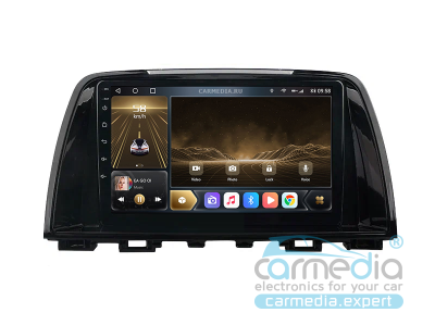 Mazda6 (c 2012г.в. по 2014г.в.) с поддержкой всех штатных функций CARMEDIA OL-9580-S9-4G-DSP-10 Android 10 Штатное головное мультимедийное устройство