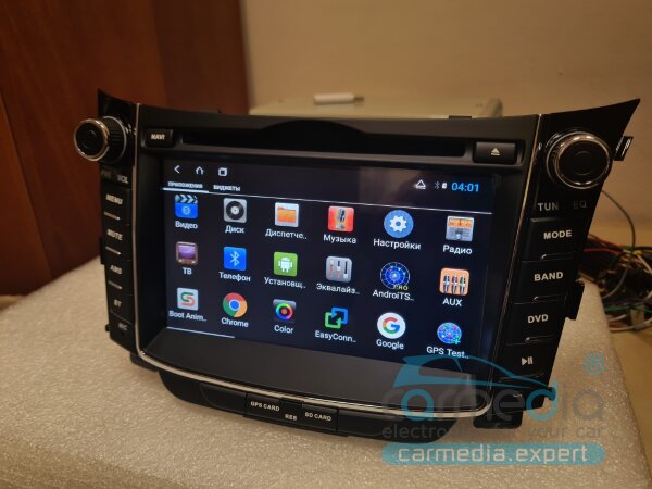 Hyundai i30 2012+ CARMEDIA KR-7036-S10-DSP-4G Android 10 Штатное головное мультимедийное устройство