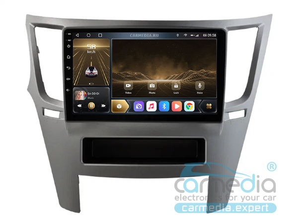 Subaru LEGACY / OUTBACK (с 2009г.в. по 2014г.в.) CARMEDIA OL-9514-S9-4G-DSP-10 Android 10 Штатное головное мультимедийное устройство