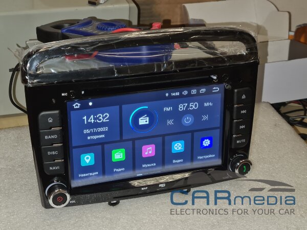  Peugeot 408 2012+, 308 2008-2014, RCZ 2010-2015 цвет рамки черный глянец CARMEDIA MKD-7047В-P6N-11 DSP Android 11 Штатное головное мультимедийное устройство 