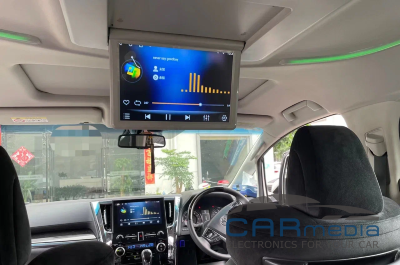  Toyota ALPHARD (с 2015г.в. по 2019г.в.) гу в стиле 35 кузова, высокие комплектации, поддержка родных задних мониторов CARMEDIA ZH-T1101H (TS10 8x2,3 Ghz, 8Gb Ram, 128Gb ROM, IPS LCD, Wi-Fi, Bluetooth,  external microphone, 4G встроен, DSP) Штатное головн