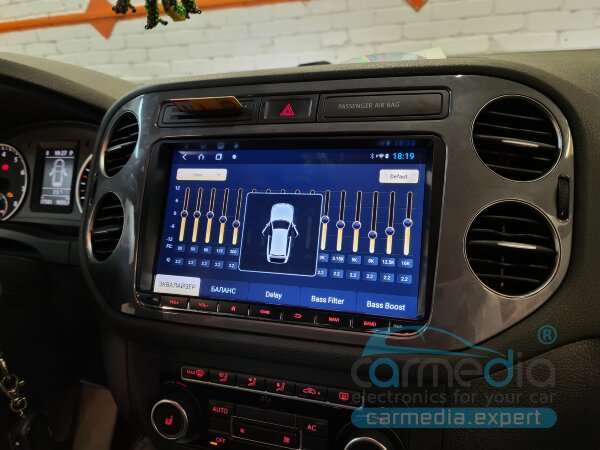 Volkswagen, Skoda, Seat (по списку) CARMEDIA OL-9972-S9-DSP-4G Android 8.1 Штатное головное мультимедийное устройство