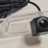 Hyundai Solaris (с 2017г.в. по настоящее время) CarMedia CM-7267KB CCD-sensor Night Vision (ночная съёмка) с линиями разметки (Линза-Стекло) Цветная штатная камера заднего вида вместо плафона подсветки номера