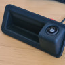 Ford Mondeo IV (с 2007г.в. по 2015г.в.) CARMEDIA CM-8004-FM Night Vision (ночная съёмка) с линиями разметки (Линза-Стекло) цветная штатная камера заднего вида в ручку открывания багажника