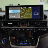 Toyota Land Cruiser 200 10.2015+ (для высоких комплектаций с круговым обзором) CARMEDIA BNR-16LCHMEG (Qualcomm 665 8x2.0 Ghz, 8Gb Ram, 128Gb ROM, IPS LCD, Wi-Fi, Bluetooth,  external microphone, 4G встроен, DSP) Штатное головное мультимедийное устройство 