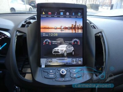 Ford Kuga II 2013+ CARMEDIA ZF-1002-P6 Tesla-Style Штатное головное мультимедийное устройство