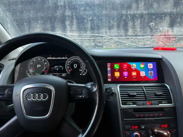AUDI Q7 2005-2009 приборка + экран ГУ, только цветные экраны с LVDS CARMEDIA SL-2218A