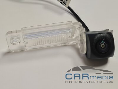 AUDI A3/A4(2001-2007)/A6/A6 AVANT/A6 ALLROAD/A8/Q7 штатная лампа CARMEDIA ZF-7232HL-LAMP-1080P25HZ Цветная штатная камера заднего вида AHD1080P25HZ-CVBS для автомобилей в планку над номером