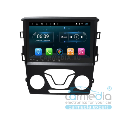 Ford Mondeo V (c 2015г.в. по настоящее время) с поддержкой всех штатных функций CARMEDIA YR-9110-S9-DSP-4G Android 8.1 Штатное головное мультимедийное устройство