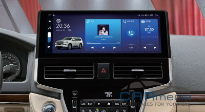 Toyota Land Cruiser 200 10.2015+ (для топовых комплектаций с круговым обзором, 4-х зонный климат, поддержка мониторов заднего ряда) CARMEDIA HP-T1502 (UIS7862 8x1.8 GHz, 6Gb Ram, 128Gb ROM, IPS LCD, Wi-Fi, Bluetooth,  external microphone, 4G встроен, DSP 