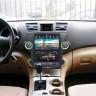 Toyota Highlander 2007-2013 U40 CARMEDIA ZF-1225 Tesla-Style Штатное головное мультимедийное устройство