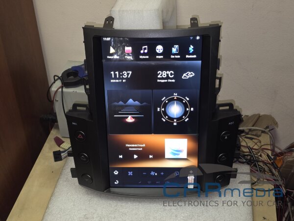 Lexus LX570 (с 2007гв. по 2015г.в.) CARMEDIA ZF-1819-GE-360-DSP-8-128-LTE Tesla-Style (Android 13, 8x2.0 Ghz, 8Gb Ram, 128Gb ROM, SL4745 FM, TDA 7850, DSP6ch, Bluetooth 5.0, Glonass&gps, AHD, CarPlay, HDMI, вторая зона, 4G встроен, 1080p camera, 1920*1080