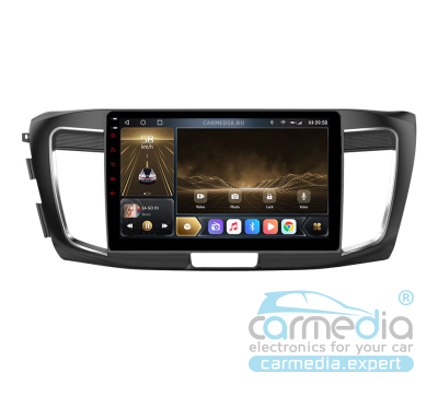  Honda Accord (с 2013г.в. ...) с поддержкой камеры бокового обзора CARMEDIA OL-1642-K7 (UIS7862 8x1,8 Ghz, 6Gb Ram, 128Gb ROM, DSP, 4G, AHD) Штатное головное мультимедийное устройство на OS Android 10