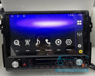  Toyota FJ CRUISER (с 2006г.в. по 2020г.в.) CARMEDIA KP-T1316 (TS10 8x2,3 Ghz, 6Gb Ram, 128Gb ROM, IPS LCD, Wi-Fi, Bluetooth,  external microphone, 4G встроен, DSP) Штатное головное мультимедийное устройство на OS Android 11