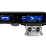 Toyota Land Cruiser 200 10.2015+ (для низких и топовых комплектаций с круговым обзором, 4-х зонный климат, поддержка мониторов заднего ряда) CARMEDIA ZH-221-GE-360-8-128-LTE (Android 13, 8x2.0 Ghz, 8Gb Ram, 128Gb ROM, SL4745 FM, TDA 7850, DSP6ch, Bluetoot