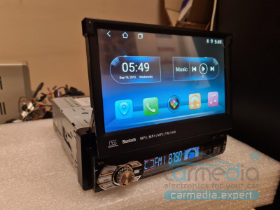 Универсальная установка I din CARMEDIA KR-7123-T8 Штатное головное мультимедийное устройство на OC Android 9.0