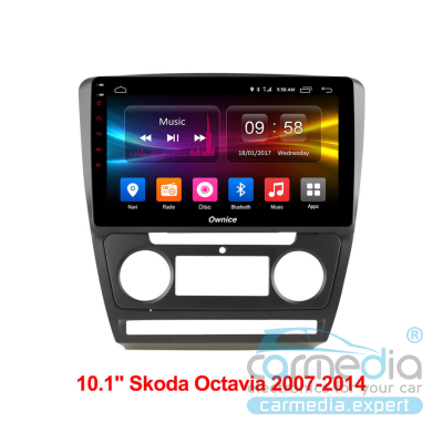 Skoda Octavia A5 2004-2013 (взамен Swing/Bolero) CARMEDIA OL-1920-P6-10 Android 10 Штатное головное мультимедийное устройство