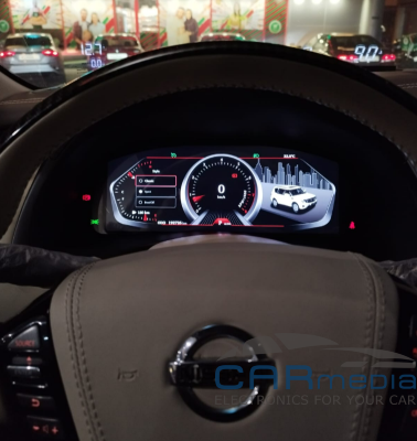 Nissan PATROL кузов Y62 Цифровая панель LCD LINUX CARMEDIA NH-LCD-N01​