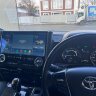 Toyota ALPHARD с 2015г.в. по 2019г.в. (поддержка все комплектаций высокие и низкие, усилитель, круговой обзор), цвет панели: ТЕМНЫЙ CARMEDIA ZH-T1401BL-AND13 (TS10 8x2,3 Ghz, 8Gb Ram, 128Gb ROM, IPS LCD, Wi-Fi, Bluetooth,  external microphone, 4G встроен,