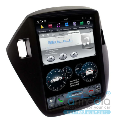 Hyundai iX35 2009-2015 дорестайл и рестайл CARMEDIA ZF-1092-DSP-X6 Tesla-Style (RK PX6 6x2.0 Ghz, 4Gb Ram, 32 Gb ROM, DSP) Штатное головное мультимедийное устройство