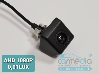  Автомобильная камера высокого разрешения AHD 1080P для универсальной установки (врезная "на болту") CARMEDIA CM-7507-AHD1080P 