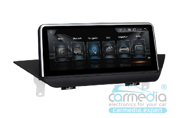 BMW X1 2009-2015 E84 CIC (для авто без штатного дисплея, джостик в комплекте) CARMEDIA XN-B1007-Q8-10 Android 10 Штатное головное мультимедийное устройство