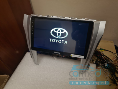 Toyota Camry 11.2014+ (V55) поддержка JBL, все комплектации CARMEDIA OL-1608-S9-4G-DSP-10 Android 10 Штатное головное мультимедийное устройство