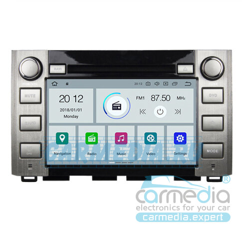 Toyota Tundra II 2014+ CARMEDIA KD-8098-P6-9 DSP Android 9.0 Штатное головное мультимедийное устройство